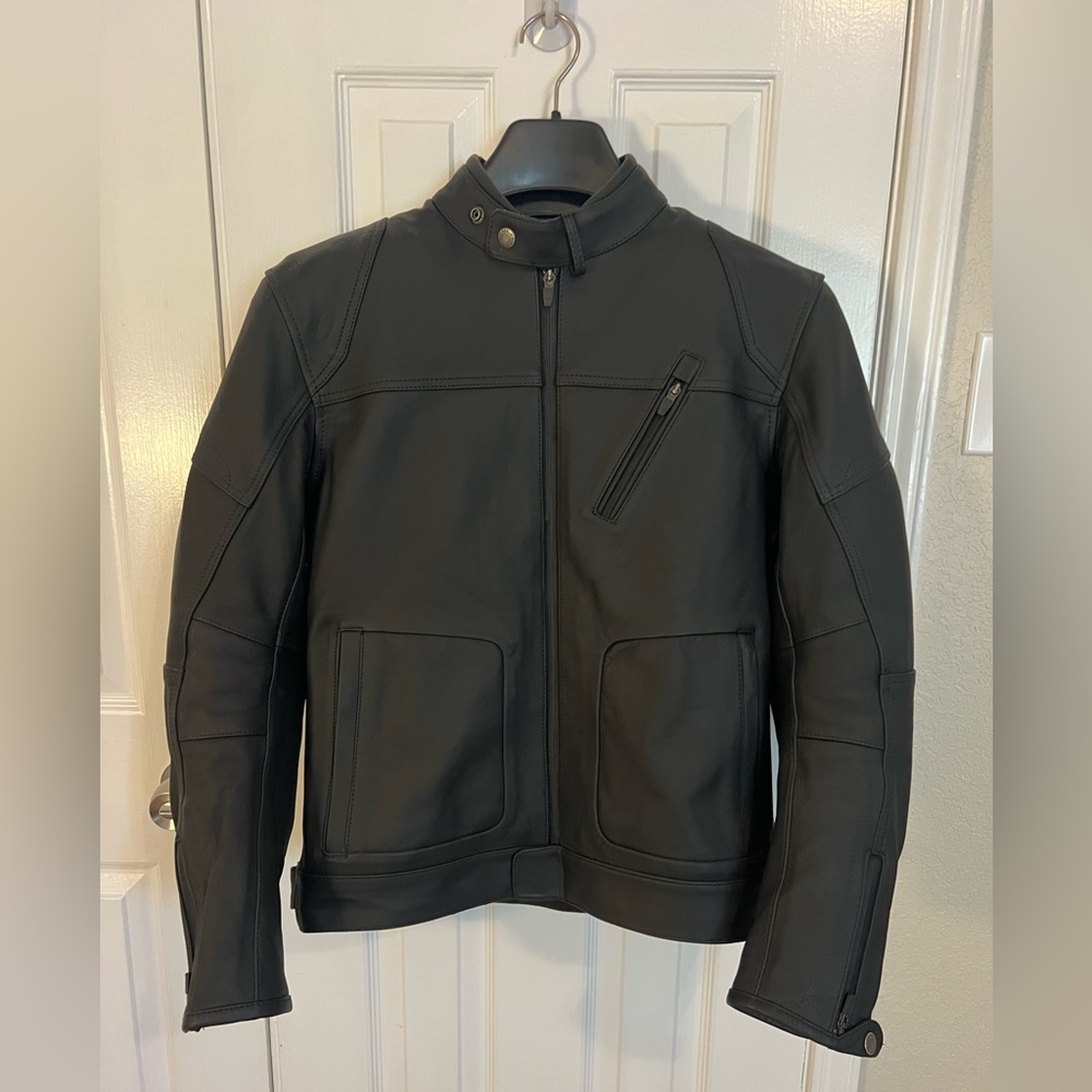 Men’s Merlin Gable WP Leather Motorcycle Jacket SIZE 38 NWOT